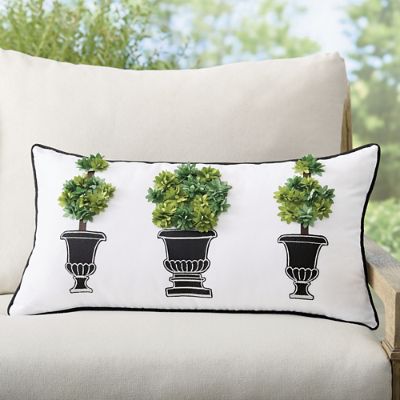 Topiary Outdoor Lumbar Pillow Grandin Road