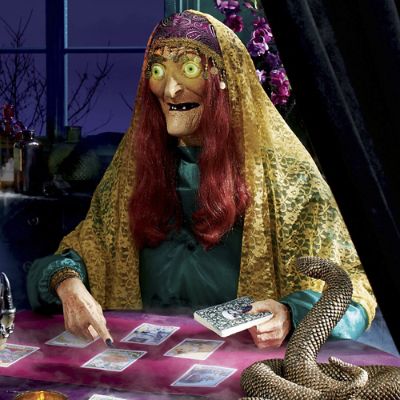 Animated Enchanted Fortune Teller | Grandin Road