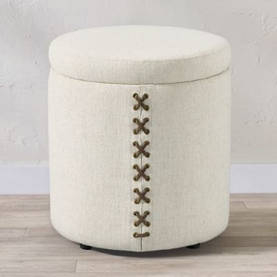 Micah Storage Ottoman | Grandin Road