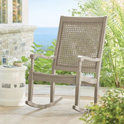 Nantucket Cane Rocking Chair | Grandin Road