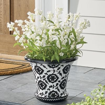 スペースエイジ　Vernnrpanton flower pot Penelope Pot Planter | Grandin Road