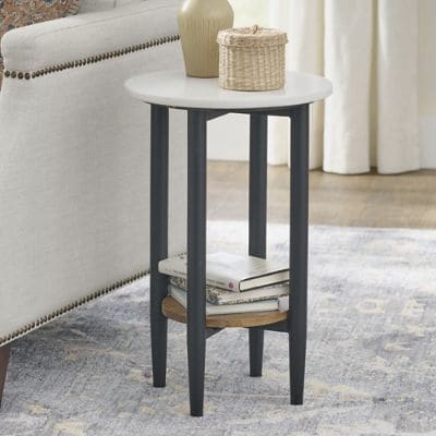 Teagan Marble Drink Table, 14