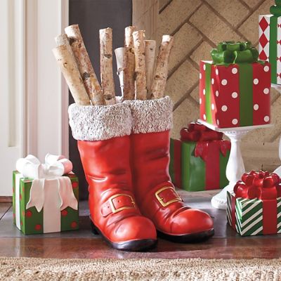 Forever Decorating!: Found A Santa Boot!