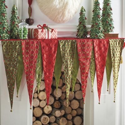 mantel scarves