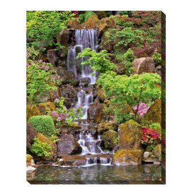 Japanese store Garden Framed Signed Wall Art, Atomchicago