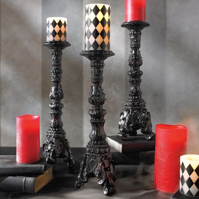 Gothic Candle Holders