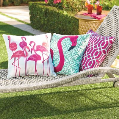 Outdoor cushions pink best sale