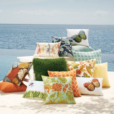 Outdoor Throw Pillows Grandin Road