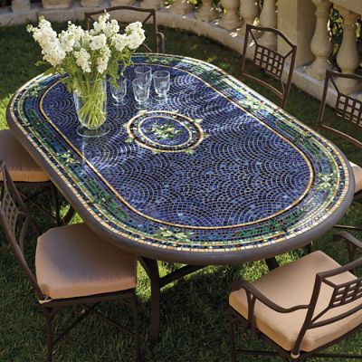 KNF - Neille Olson Mosaics Dining Collection | Grandin Road