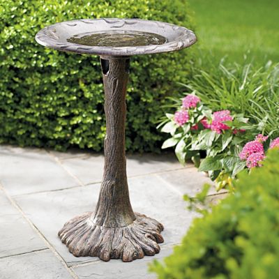 Classic Tree Birdbath | Grandin Road