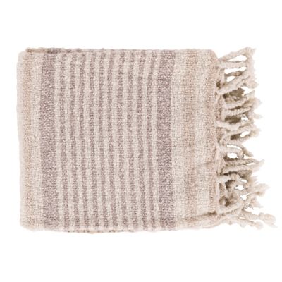 Treasure Striped Throw | Grandin Road