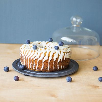 Personalized Glass Domed Serving Tray Grandin Road