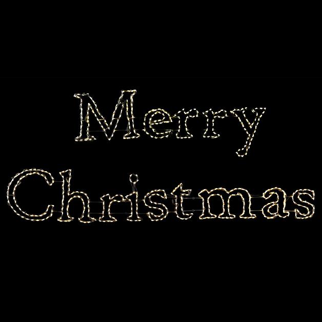 Download Pre Lit Led Giant Merry Christmas Sign With Stakes Grandin Road