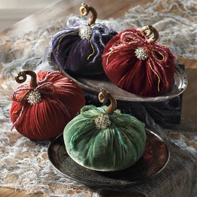Velvet pumpkins hotsell