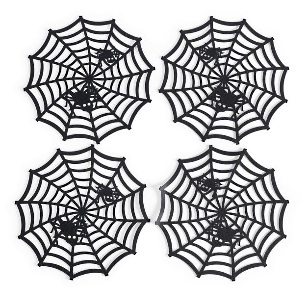 Set of Four Spider Web Placemats | Grandin Road