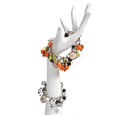Halloween Charm Bracelet Grandin Road