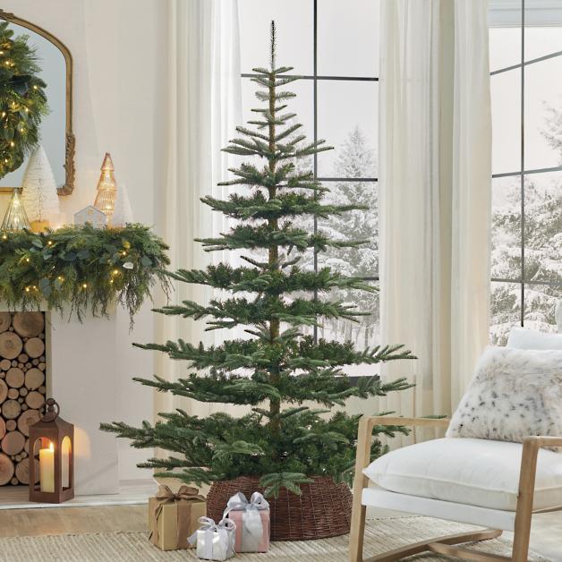 Details about   Christmas Green Tree with Solid Metal Stand for 