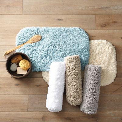 Deep Plush Bath Mat Grandin Road