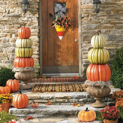 Candy Corn Door Scene Kit | Grandin Road