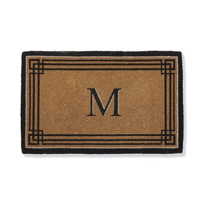 Huntington Monogrammed Entry Mat