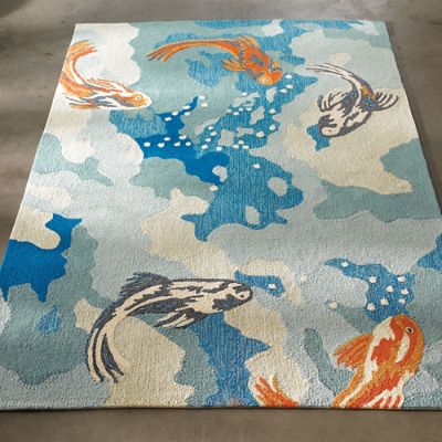 outdoormonster RUG 完売　激レア Koi Outdoor Rug | Grandin Road