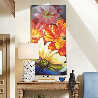 Full Bloom Canvas Wall Art | Grandin Road