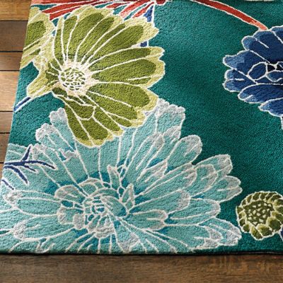 Brighton Floral Area Rug | Grandin Road