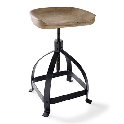 Tractor Swivel Adjustable Counter Stool