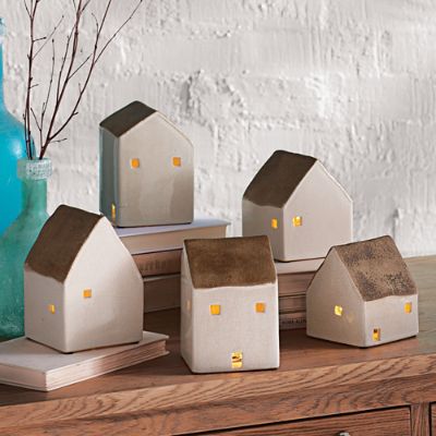 Set of Five Karlstad Village Houses Grandin Road