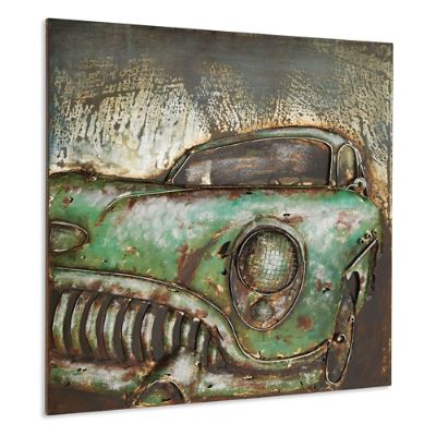 Metal Classic Car Wall Art | Grandin Road