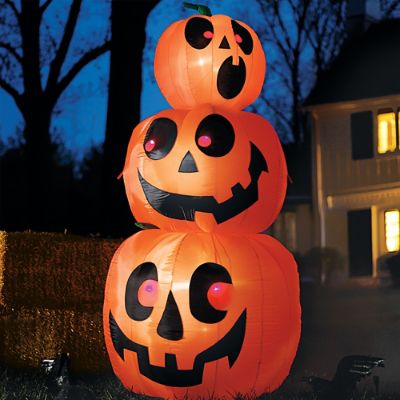 Inflatable Pumpkin Light Show | Grandin Road