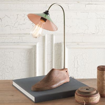 Wooden Shoe Lamp Grandin Road