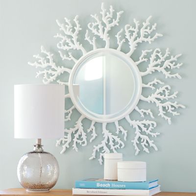 Coral Mirror Grandin Road