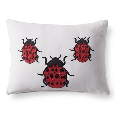 Ladybug Outdoor Pillow Grandin Road