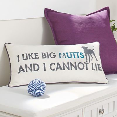 i like big mutts pillow