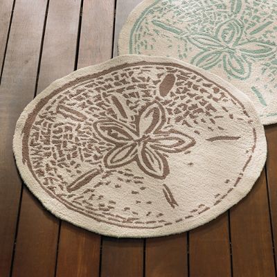 Sand Dollar Outdoor Area Rug Grandin Road