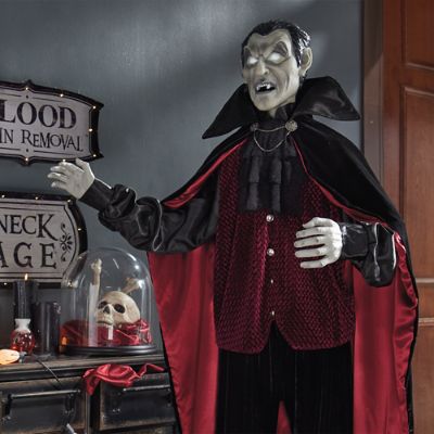 Animated Life-size Vladimir Vampire | Grandin Road