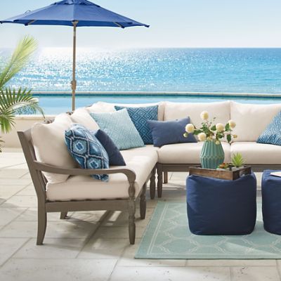 Yorkshire 5pc. Sectional Seating Set Grandin Road