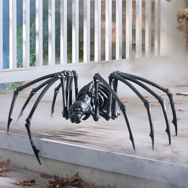 Creepy Bone Skeleton Spider Novelty 9" Flying Disc 