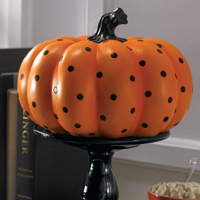 Small Dot Pumpkin | Grandin Road