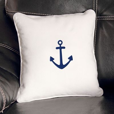 Anchor Throw Pillow | Grandin Road