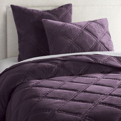 Nora Velvet Quilt Grandin Road