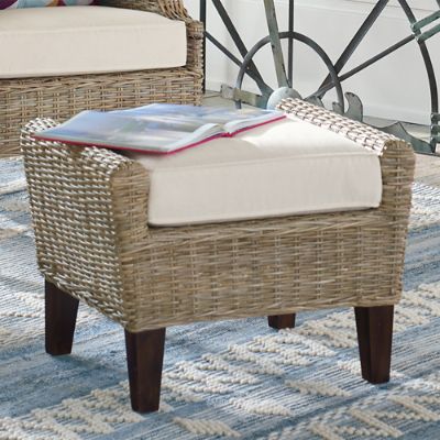 Kent Ottoman With Cushion Grandin Road