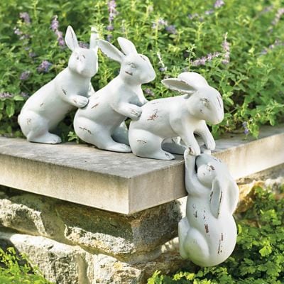 Saved By a Hare Sculpture | Grandin Road