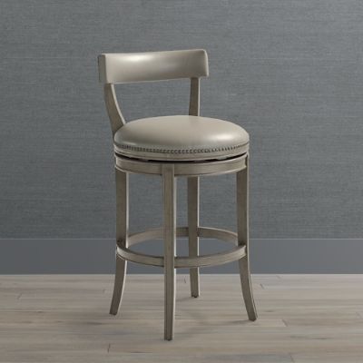 Counter stools with online low backs