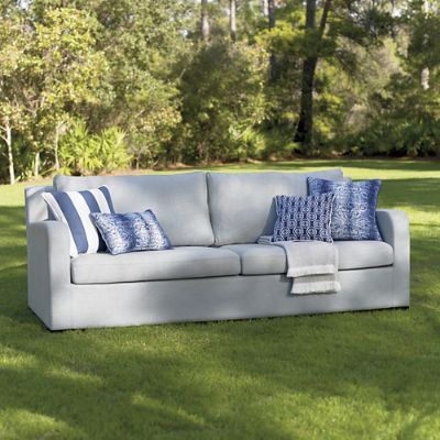 Glen Arbor Upholstered Outdoor Sofa Grandin Road
