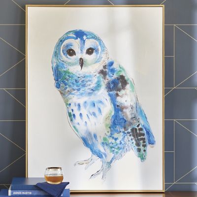 Owl Canvas Wall Art Grandin Road