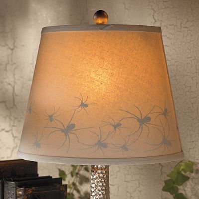 Crawling Spiders Lamp Shade Grandin Road