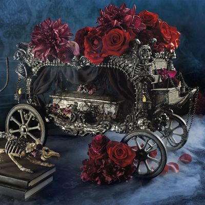 hearse katherine collection carriage brewing trio witch animated grandinroad