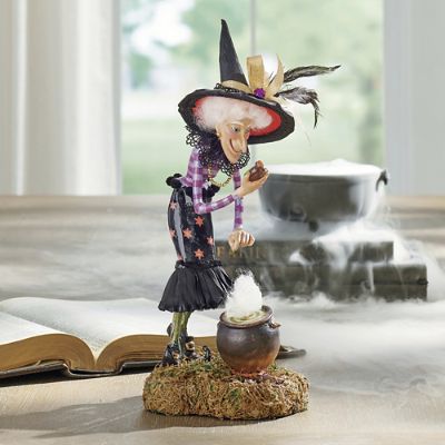 THE WIZARD OF OZ Wicked Witch Of The West Poseable Portrait Figure With  Hand-Painted Details